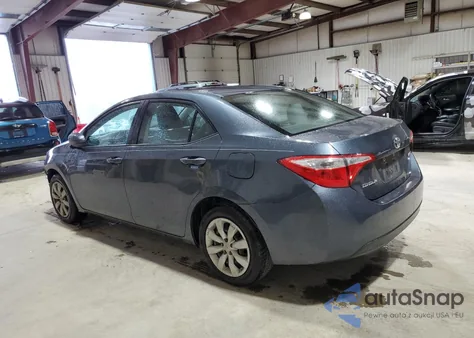 2015 Toyota Corolla L from USA, damaged, VIN 2T1BURHE6FC355495